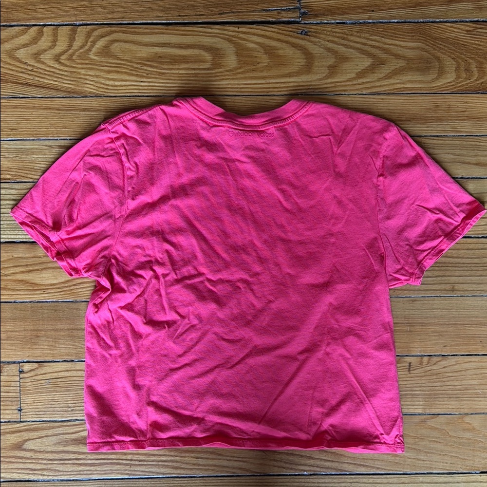 Outdoor Voices Everyday Tee - Pink Crew Neck 100% Cotton - Small - Like New - Picture 3 of 4